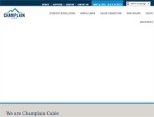 Tablet Screenshot of champcable.com